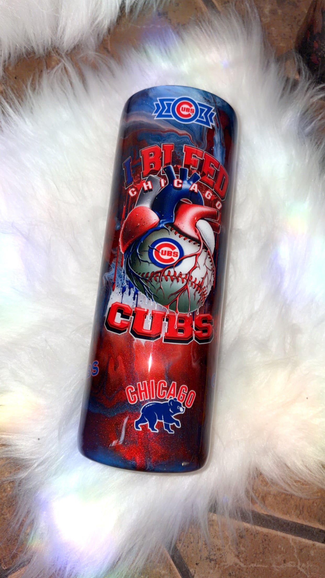 Chicago Cubs NL Baseball 20oz Stainless Steel Tumbler
